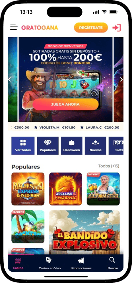 Página principal de Gratogana